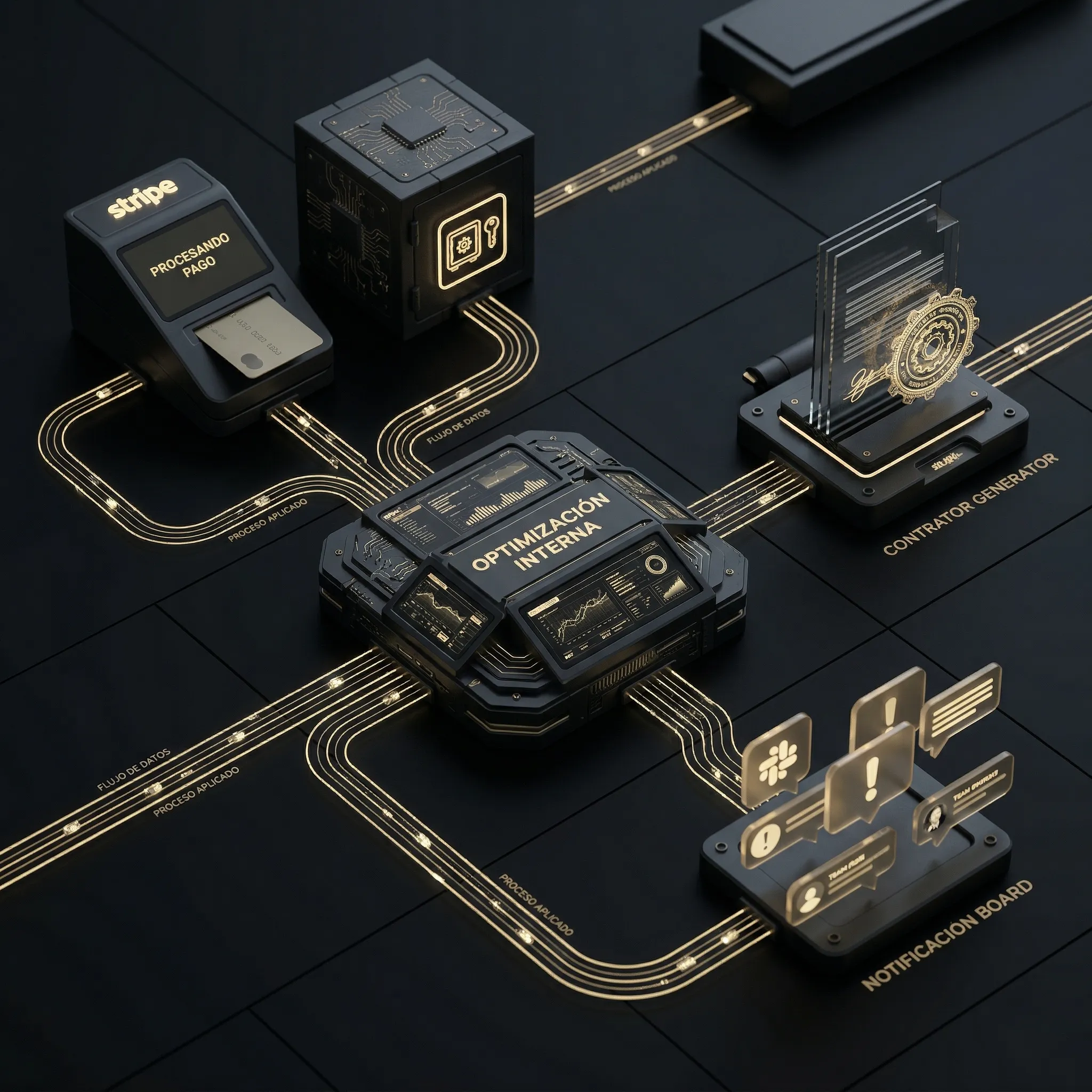 Flujos operativos y optimización interna de procesos